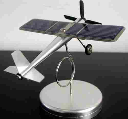 Solar Car Aircraft Toy