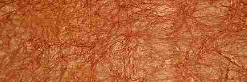 Orange Metallic Leatherette Paper