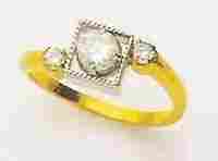 Ladies Gold Diamond Rings