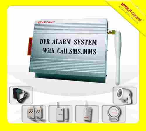 GSM DVR Intruder Alarm with Call & SMS & MMS Function