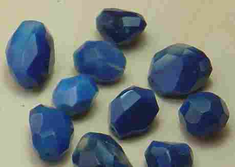 Blue Color Dyed Chalcedony