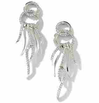 Ladies Designer Diamond Earrings