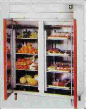 Front Loading Stainless Steel Two Door Commercial Refrigerator