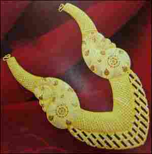 22 K Gold Calcutta Necklace