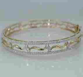 Ladies Diamond Bangles