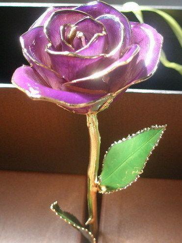 24k Gold Plated Rose