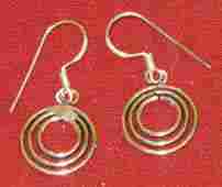 Fancy Silver Earrings