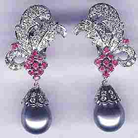 Charming Diamond Earrings
