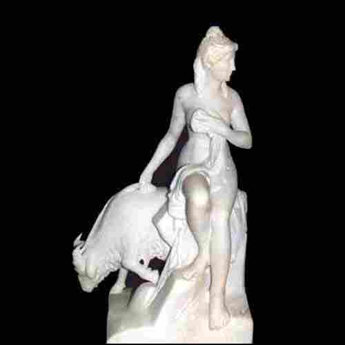 Roman Lady Sculpture