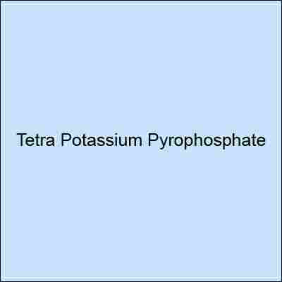 Tetra Potassium Pyrophosphate