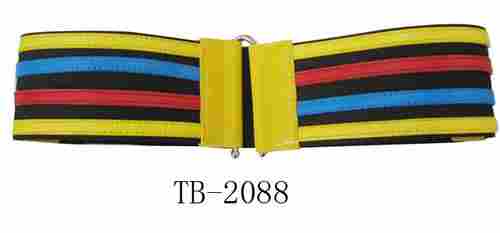 PU Colored Elastic Belts