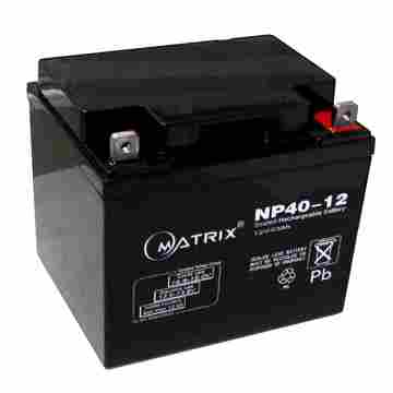 Matrix Brand 12V40AH lead acid battery