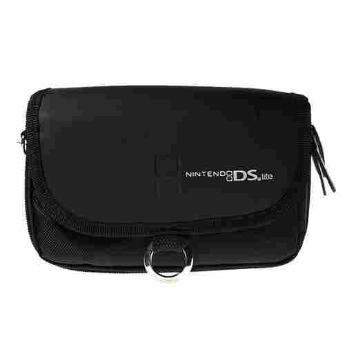 Black Soft Waist Carry Case Bag For Nintendo Nds Lite