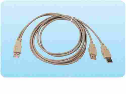 USB AM TO 2AM Cable