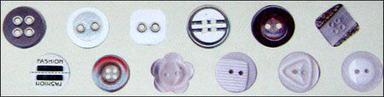 Plastic & Polyester Button