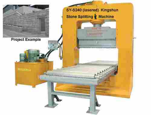 Multi-Functional Stone Splitting Machine With Lasered
