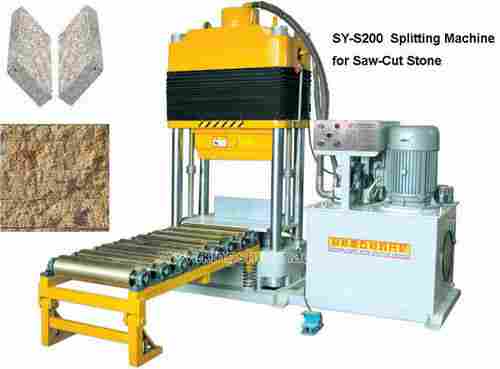 Splitting Machine SY-S150 And SY-S200 For Sawn-cut Stones