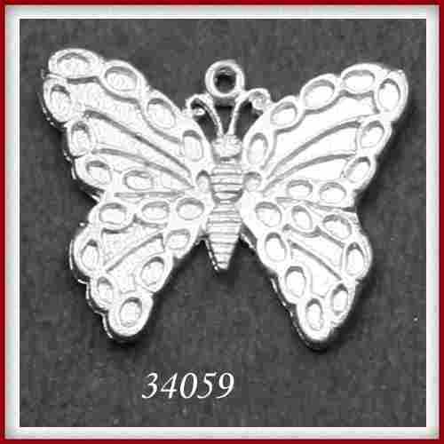 Butterfly Shape Metal Pendants