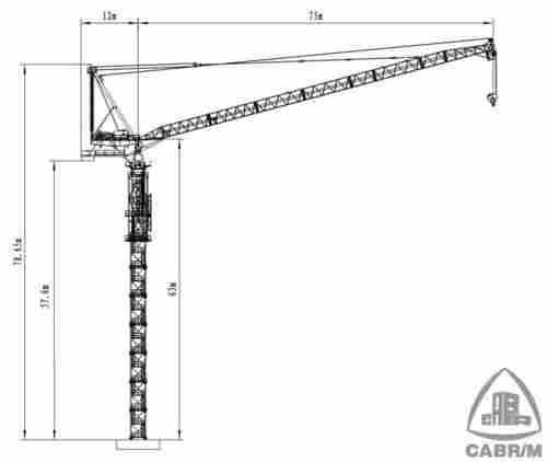 Luffing Tower Crane