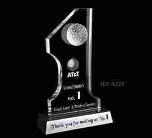AT&T Acrylic Trophy