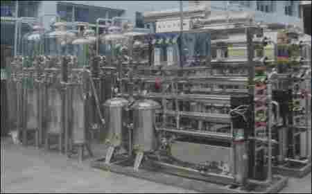 Mineral Water Processing And Filing Machineries
