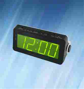 AM/FM LED Alarm Clock Radio With 1.8" LED Display