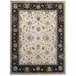 Hand Woven Wool-Silk Carpet