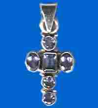 Cross Shape Silver Pendants