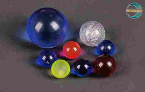Acrylic Colored Ball With Hole (Mingshi)