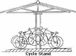 Tubular Steel Cycle Stand