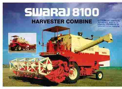 Swaraj-Wheeltype Harvesters Combine