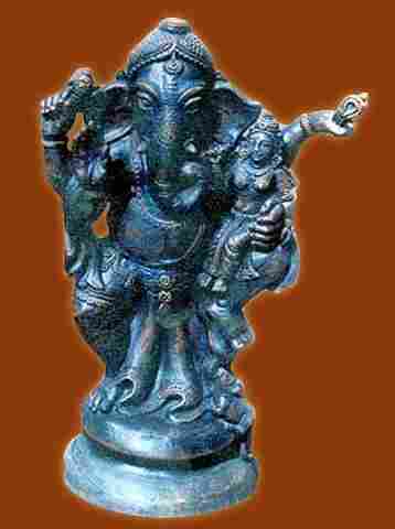 Crafted Ganesha Statue