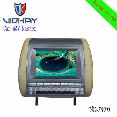 7 Inch Car Rearview DVD Monitor