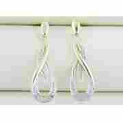 10k Gold Diamond Earring