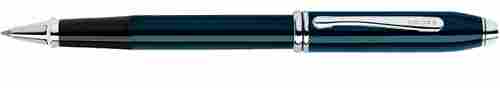 Quartz Blue Lacquer Selectip Rolling Ball Pen