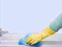 Pvc Yellow Colour Hand Gloves