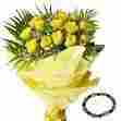 24-Yellow Roses Bunch