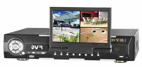 4ch H.264 Standalone DVR With LCD Monitor