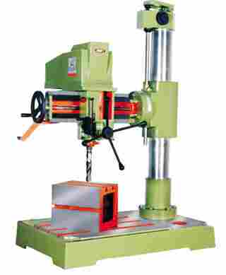 V-Belt Driven Radial Drill Machine For Industrial Use