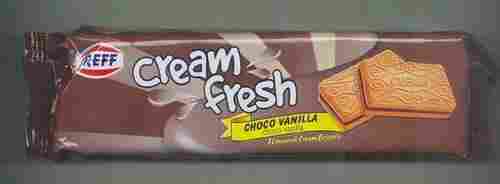 Choco Vanilla Cream Biscuits