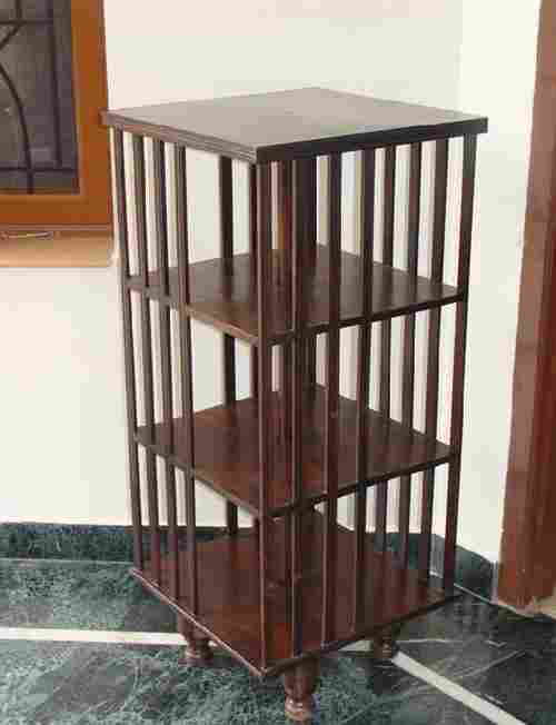 Rosewood Revolving Book Case