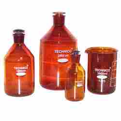 Borosilicate Amber Lab Glassware