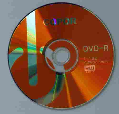 Blank DVD-R