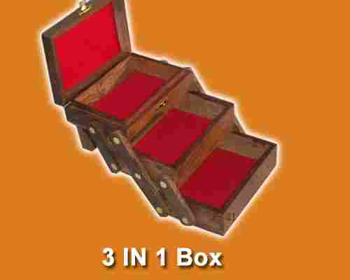 Wooden 3 In 1 Boxes
