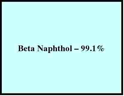 Beta Naphthol a   99.1%
