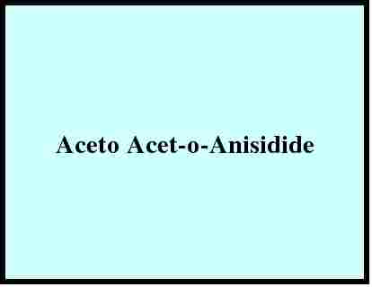 Aceto Acet-o-Anisidide