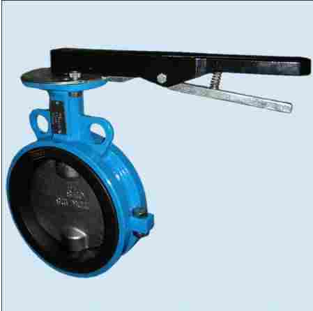 Rubber Seated Butterfly Valve With Single Disc And Shaft Arrangement