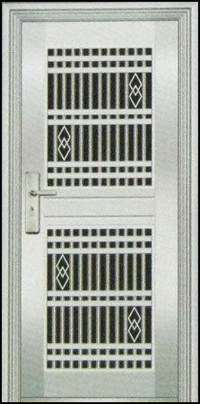 Stainless Steel 2 Panel Doors
