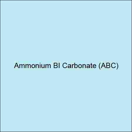 Ammonium BI Carbonate (ABC)