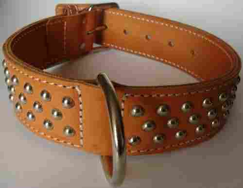 Heavy Leather Dog Collar